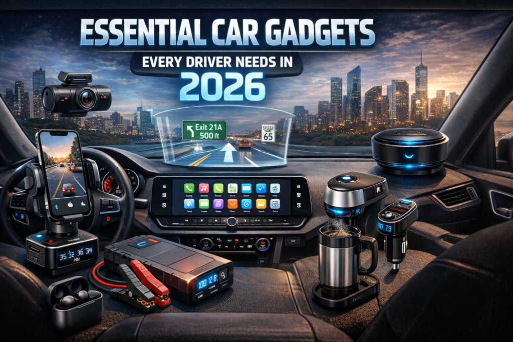 Essential Car Gadgets Every Driver Needs in 2026.